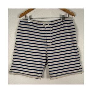 Norse Projects Ro Short Compact Blue striped shorts Casual Blokecore Preppy